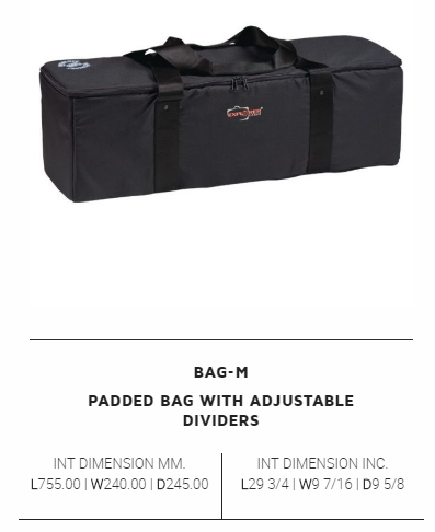 EXPLORER ACCESSORY  Padded Bag With Adjustable Dividers For Case 7630