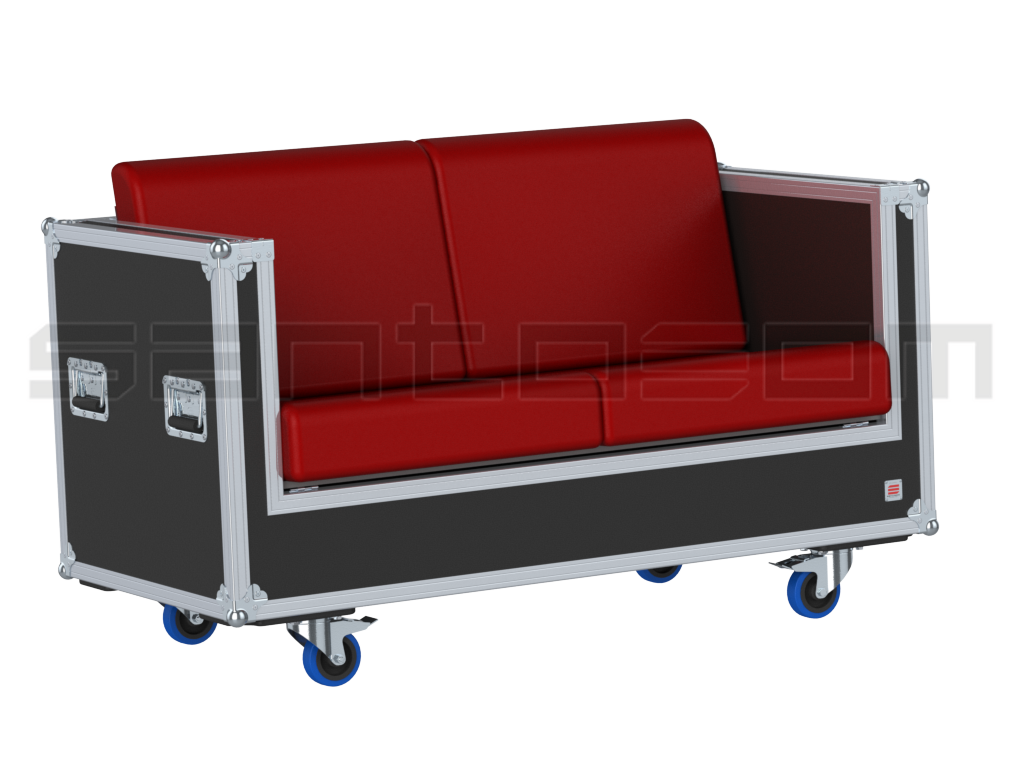 Santosom Furniture  Doble Sofa case
