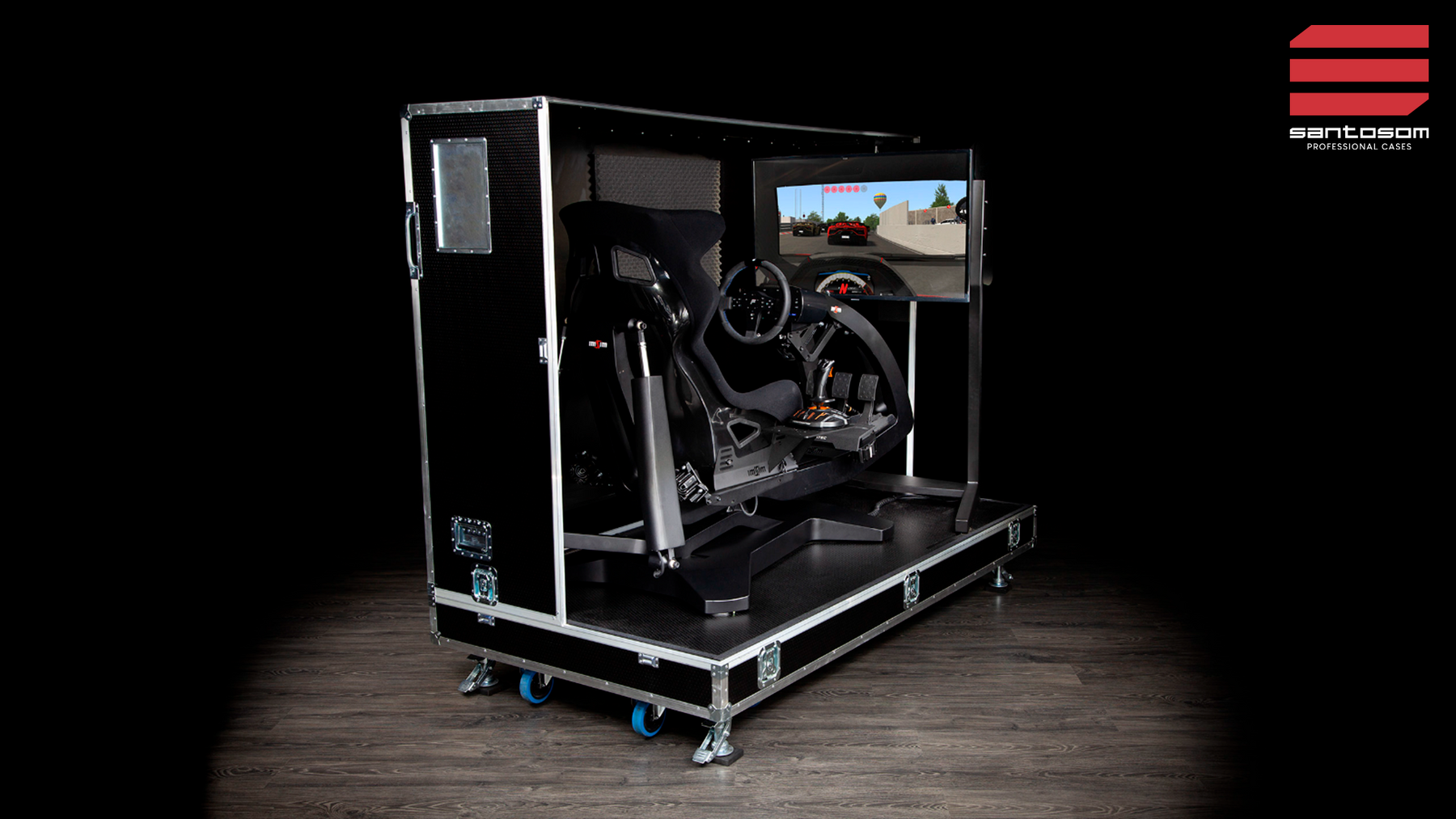 Flight Case for ImSim Simulation - racing and flight motion simulator