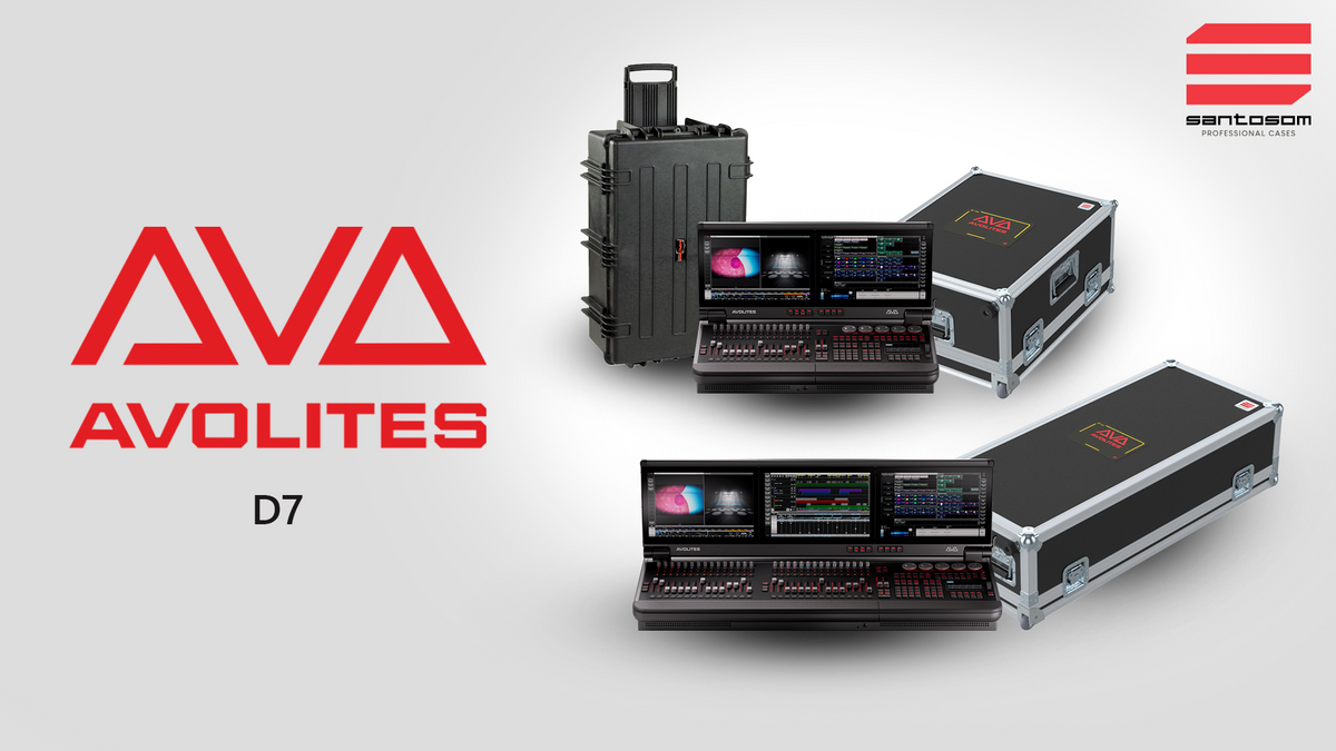 Avolites Racks Avolites D7-330 and D7-215 — Santosom - Professional Cases