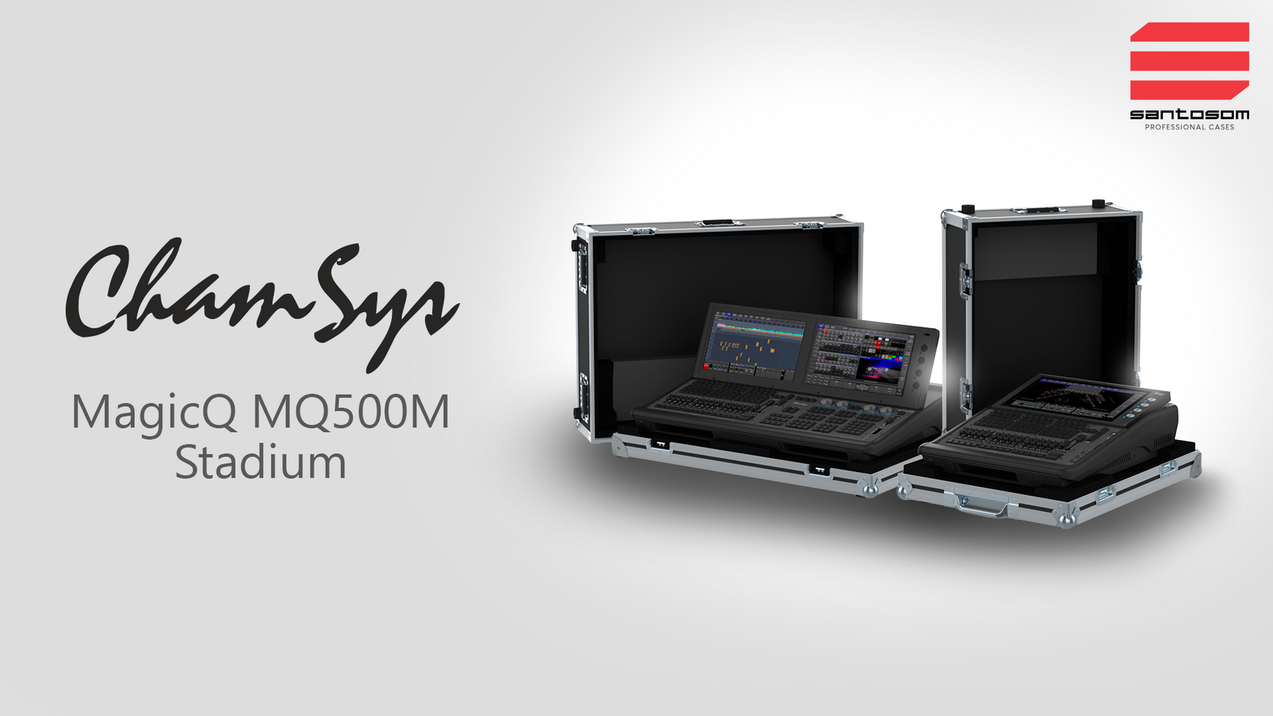 Chamsys Magicq Rack CHAMSYS MagicQ MQ500M Stadium — Santosom - Professional Cases