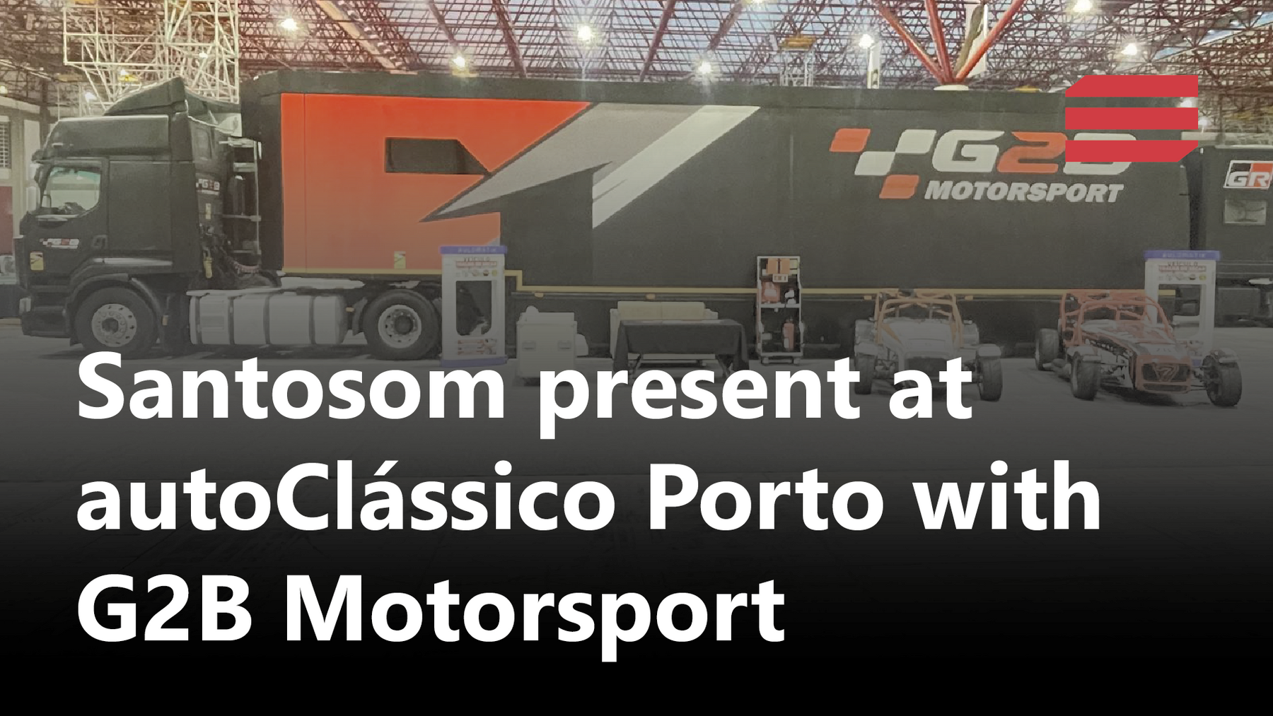 Santosom present at autoClássico Porto with G2B Motorsport