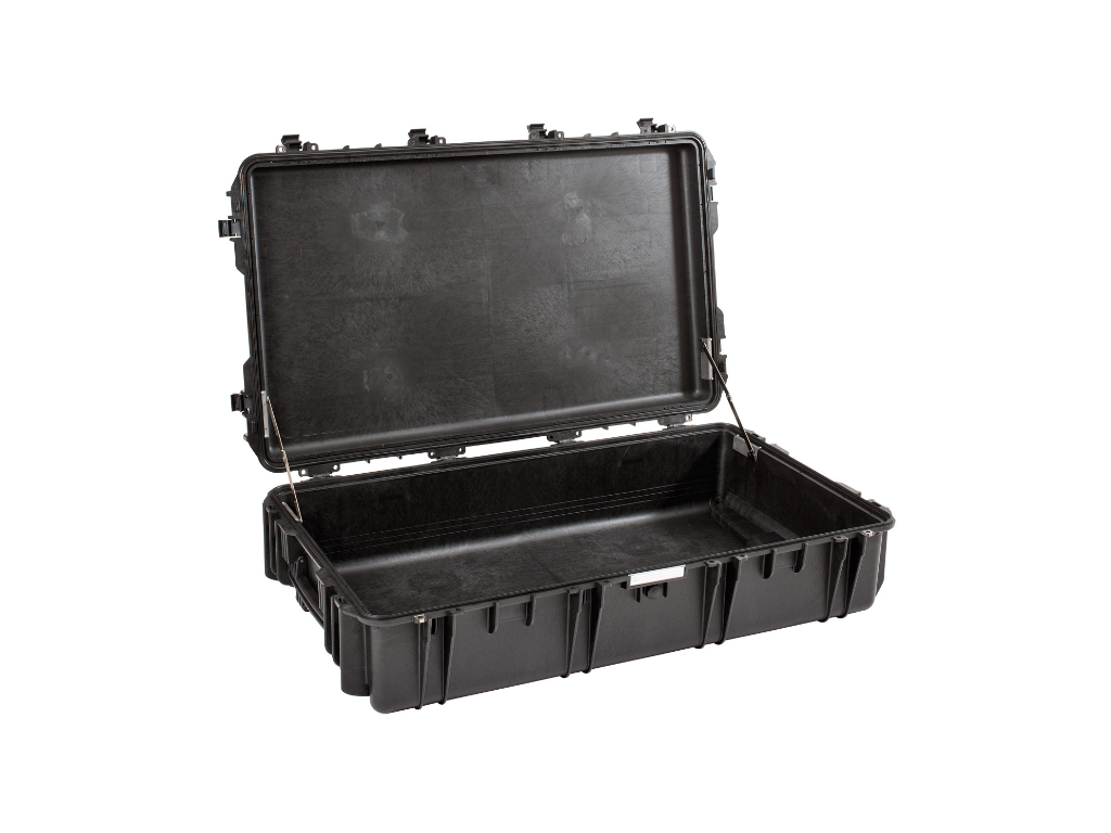 PLASTIC CASES WATERPROOF CASE 108x62x26+6 cm (174lt) With Wheels