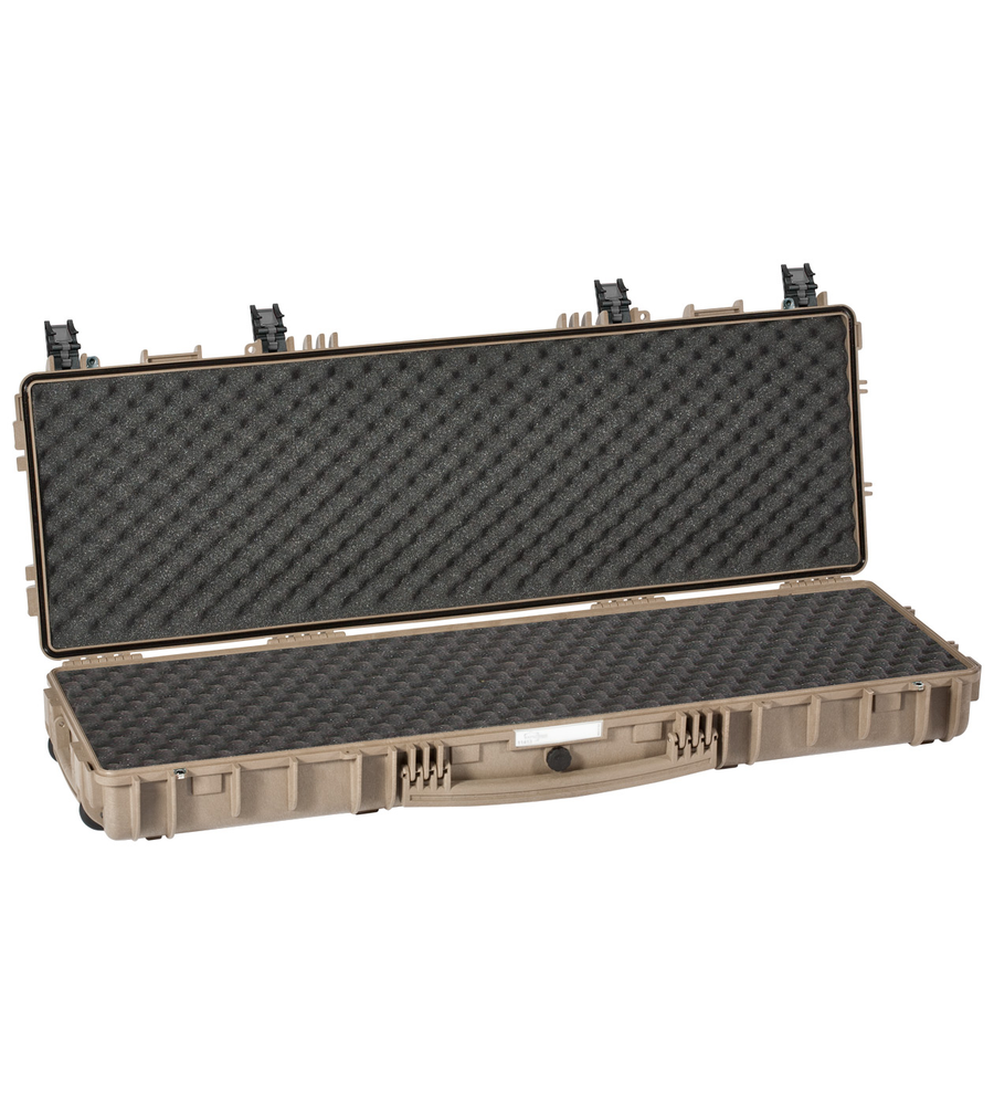 PLASTIC CASES WATERPROOF CASE 113.6x35x13,5+4,2 cm (53.7lt) w/ foam and wheels