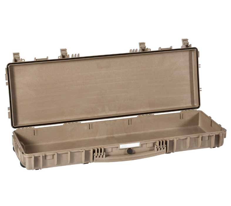 PLASTIC CASES WATERPROOF CASE 113.6x35x13,5+4,2 cm (53.7lt) w/ wheels