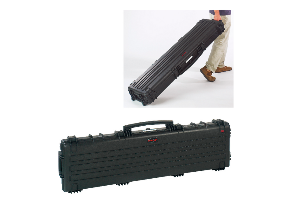 PLASTIC CASES WATERPROOF CASE 135x35x13.5+4,2 cm (63.7lt) w/ wheels