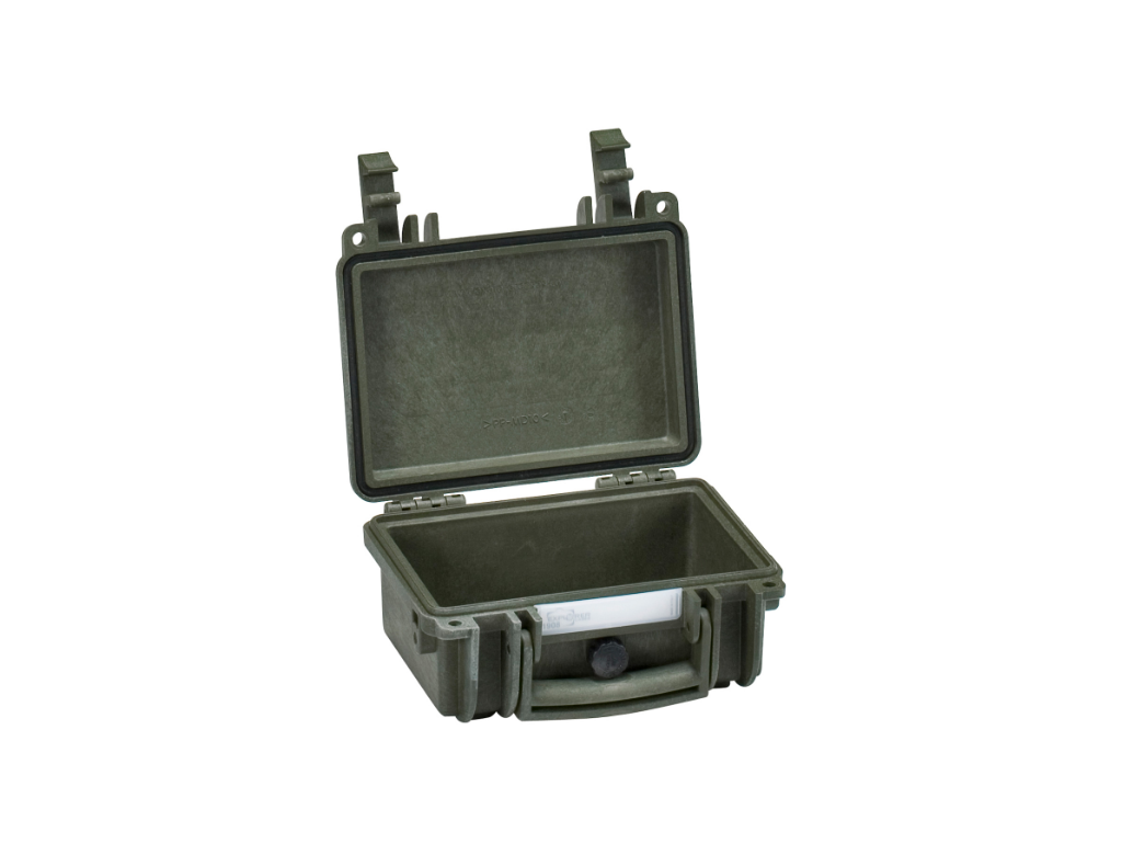 PLASTIC CASES WATERPROOF CASE 19x12x10 cm (2lt) - Green