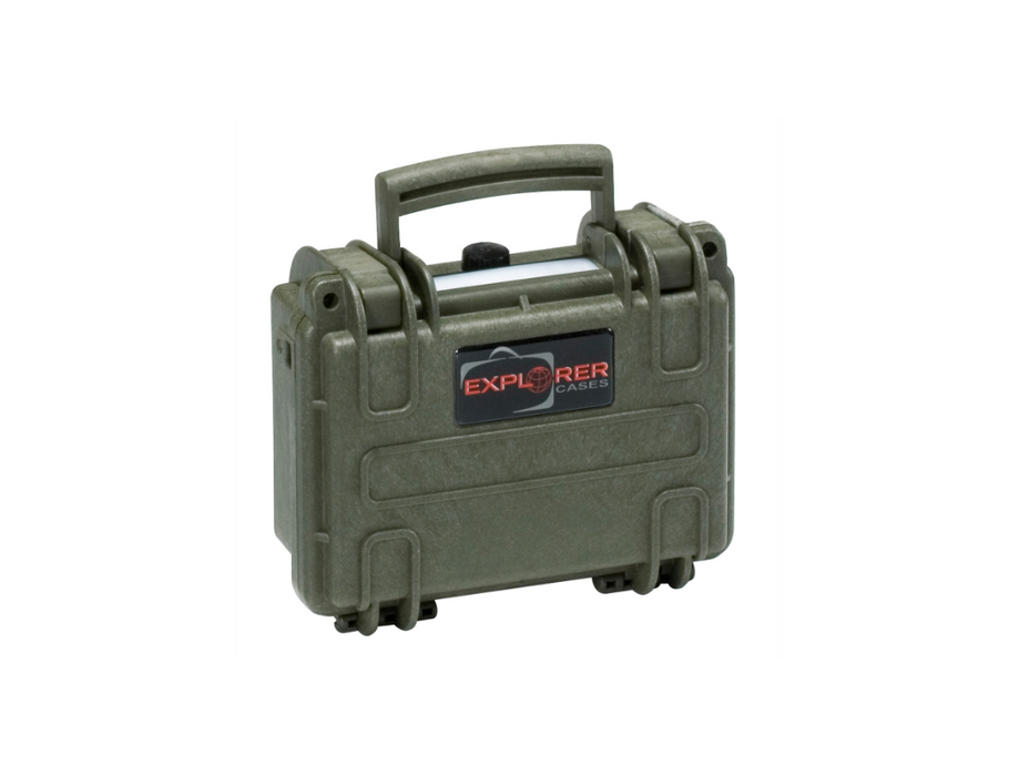 PLASTIC CASES WATERPROOF CASE 19x12x10 cm (2lt) - Green