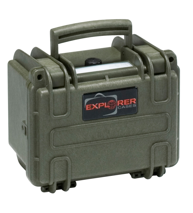 PLASTIC CASES WATERPROOF CASE 19x12x13 cm (3,2lt) - Green