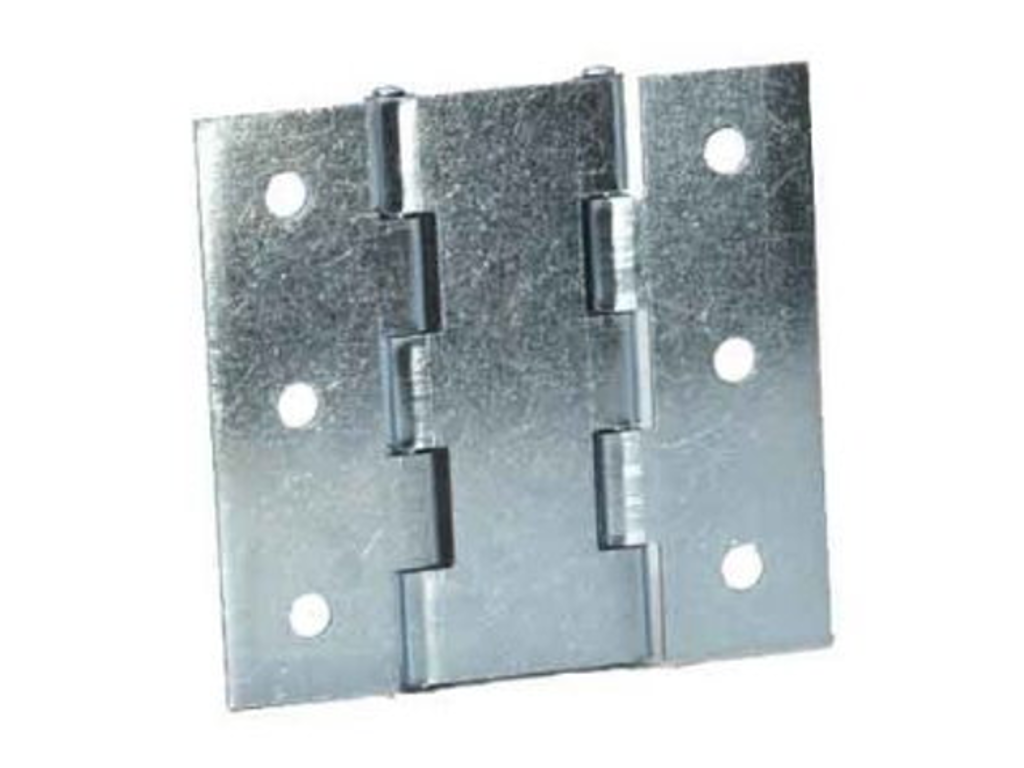 Adam Hall Hardware Double hinge, 1,5mm Steel, zink