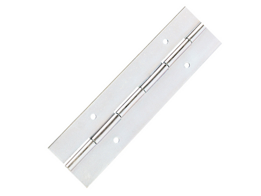 Adam Hall Hardware  Piano Hinge Steel pre-drilLed