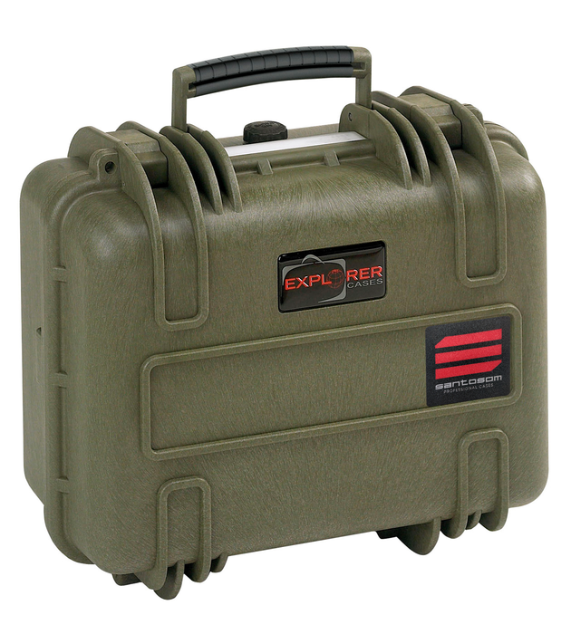 PLASTIC CASES WATERPROOF CASE 33x23x24 cm (13,1lt) green