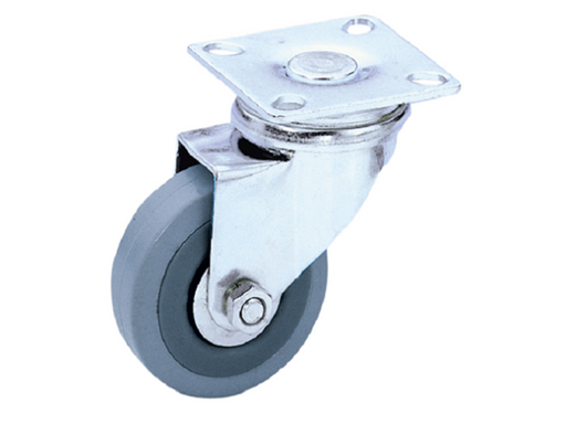 Adam Hall Hardware  Swivel Castor 50 mm With Grey wheel