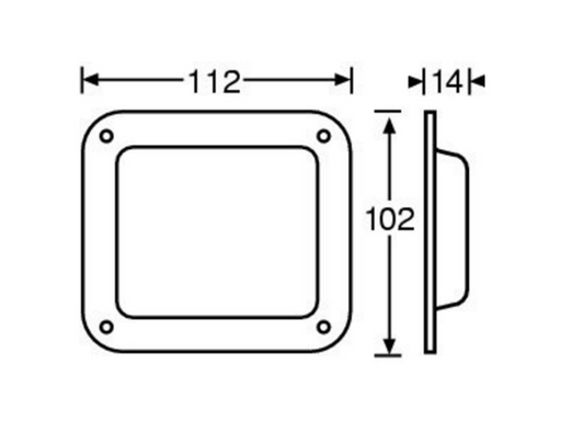 Adam Hall Hardware  Castor DishSteel Galvanised
