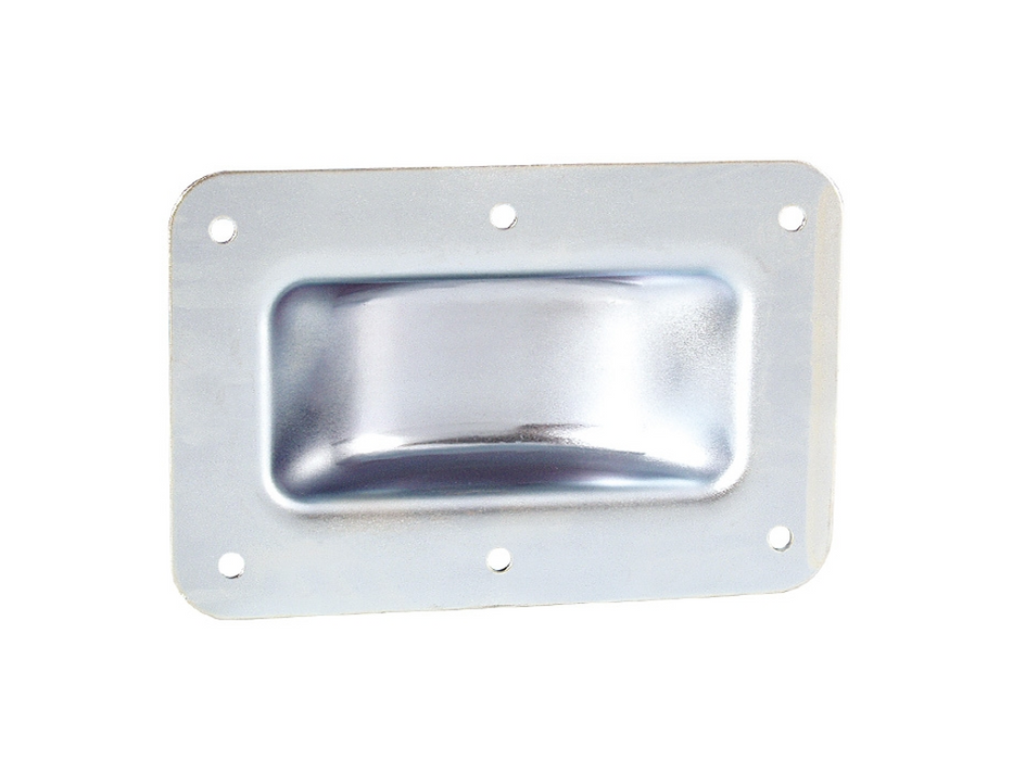 Adam Hall Hardware  Castor Dish Steel Galvanised