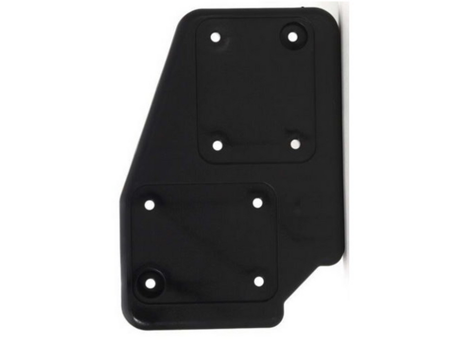 Adam Hall Hardware  Castor Plate polyamide Black left