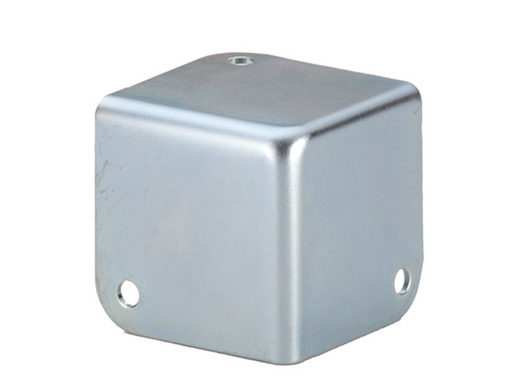 Adam Hall Hardware  Corner S square Zinc - leg length 41mm