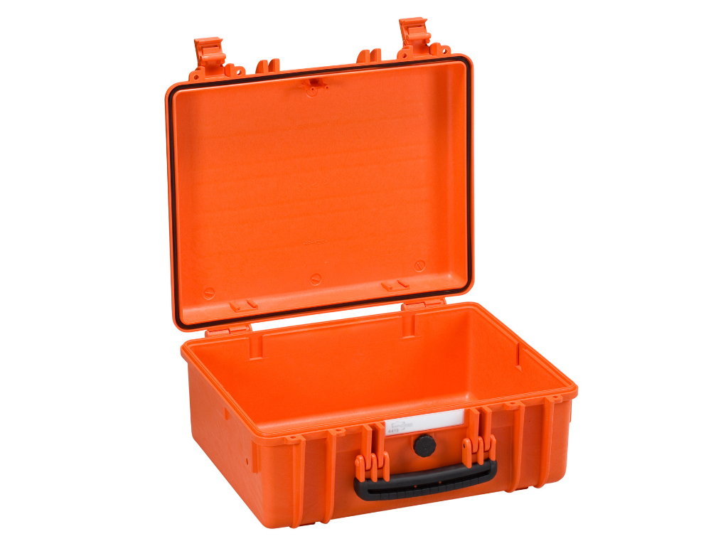 PLASTIC CASES WATERPROOF CASE 44,5x34,5x19+4,7 cm (29,2lt) - Orange