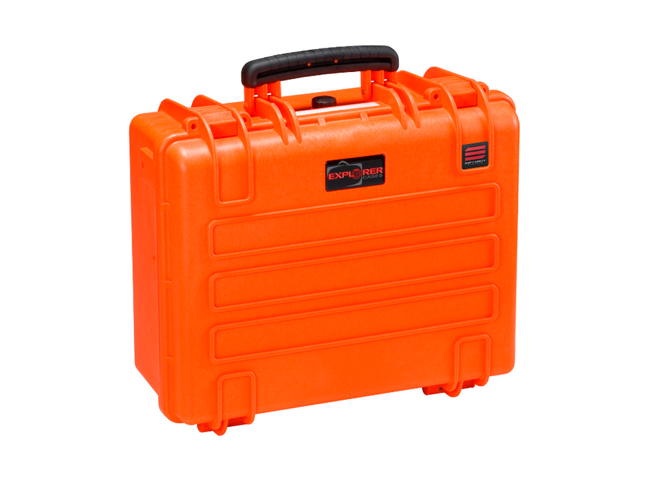 PLASTIC CASES WATERPROOF CASE 44,5x34,5x19+4,7 cm (29,2lt) - Orange