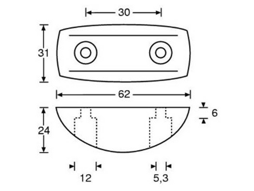 Adam Hall Hardware  Plastic Foot, Black
