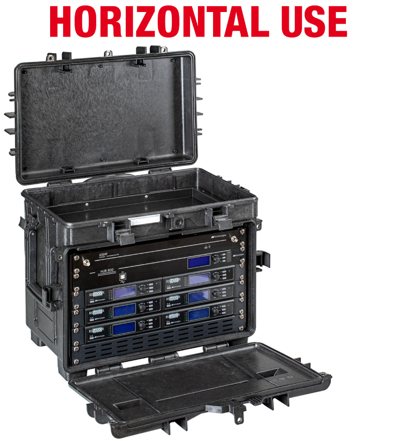 PLASTIC CASES WATERPROOF CASE Plastic Case - Rack 6U