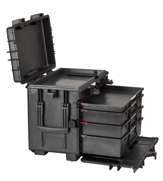 PLASTIC CASES WATERPROOF CASE w/ drawers (58,1x38,1x45,5 EXD)