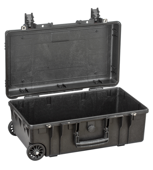 PLASTIC CASES WATERPROOF CASE LightWeight, 52x28x20,5 cm (30,3lt) w/ wheels