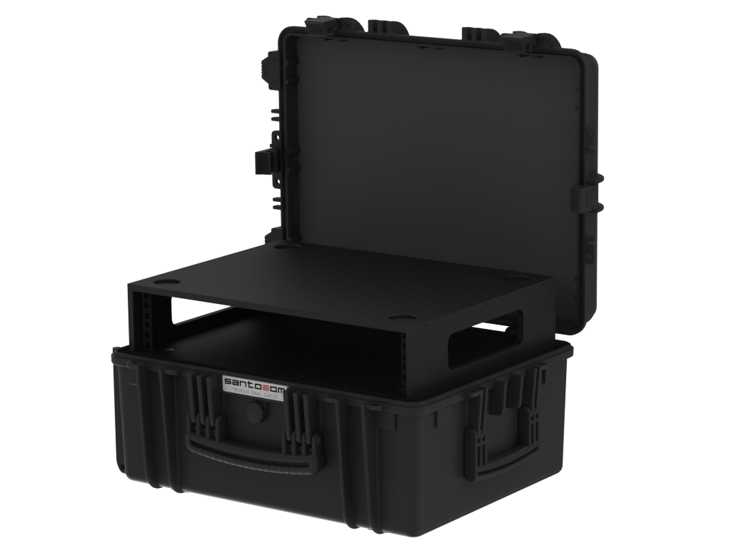 WATERPROOF CASE Plastic Cases with rack sleeve 2U