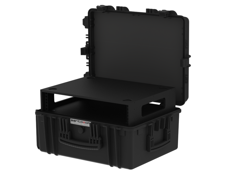 WATERPROOF CASE Plastic Cases with rack sleeve 2U