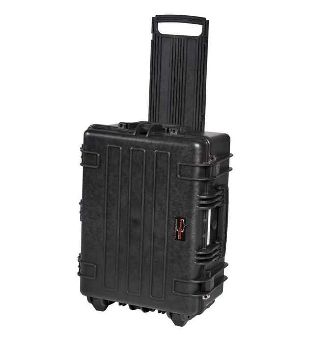 PLASTIC CASES WATERPROOF CASE 53,8x40,5x25 cm (53lt) w/ wheels
