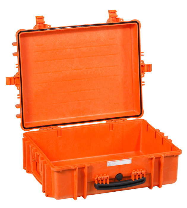 PLASTIC CASES WATERPROOF CASE 58x44x22+6 cm (56.1lt) - Orange