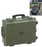 PLASTIC CASES WATERPROOF CASE 58x44x22+6 cm (56.1lt) w/ wheels - Green