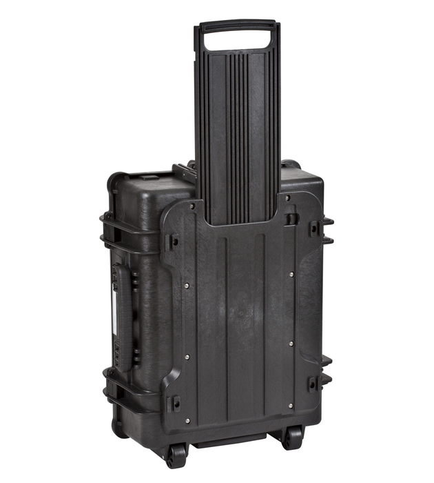 PLASTIC CASES WATERPROOF CASE 58x44x22+6 cm (56.1lt) w/ wheels - Green