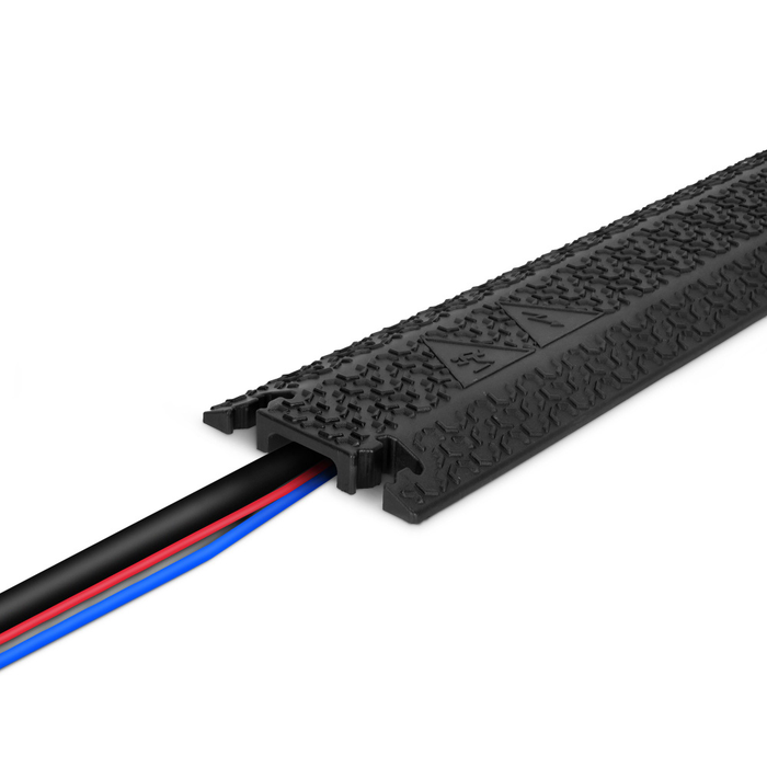 Adam Hall Defender XPRESS 40 - cable protector, 40mm channel, black