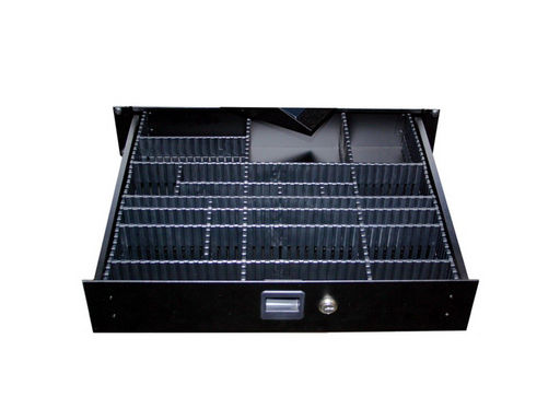 Adam Hall Hardware  Ailette De Siège Transversale Pour 19" Tiroir 2U