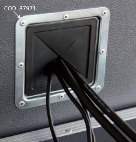 Adam Hall Hardware  Cable gland in Dish