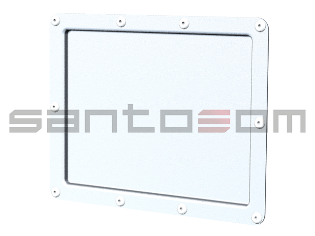 ADAM HALL HARDWARE  Dish For Tour Label 177x127mm