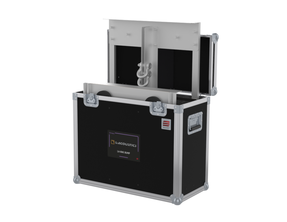 Santosom Rigging Flight case PRO, 2 x L-Acoustics LA-RAK BUMP