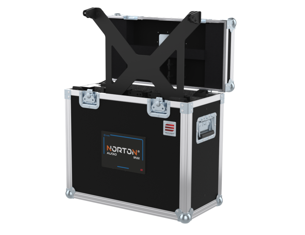Santosom Rigging Flight Case, 4x Norton SFLS2