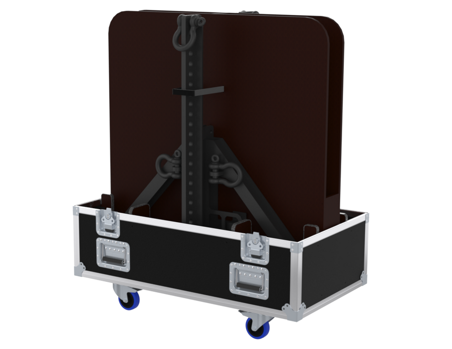 SANTOSOM Rigging Flight case, 2x D&B GSL/KSL Flying frame