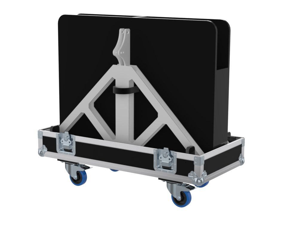 SANTOSOM Rigging Flightcase PRO, 2x D&B KSL Compression Set Z5725