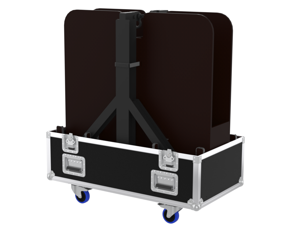 SANTOSOM Rigging Flightcase PRO, 2X D&B GSL/KSL Rigging Frame Z5747