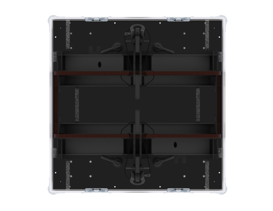 Santosom Rigging Flight case, 2x D&B XSL Flying frame