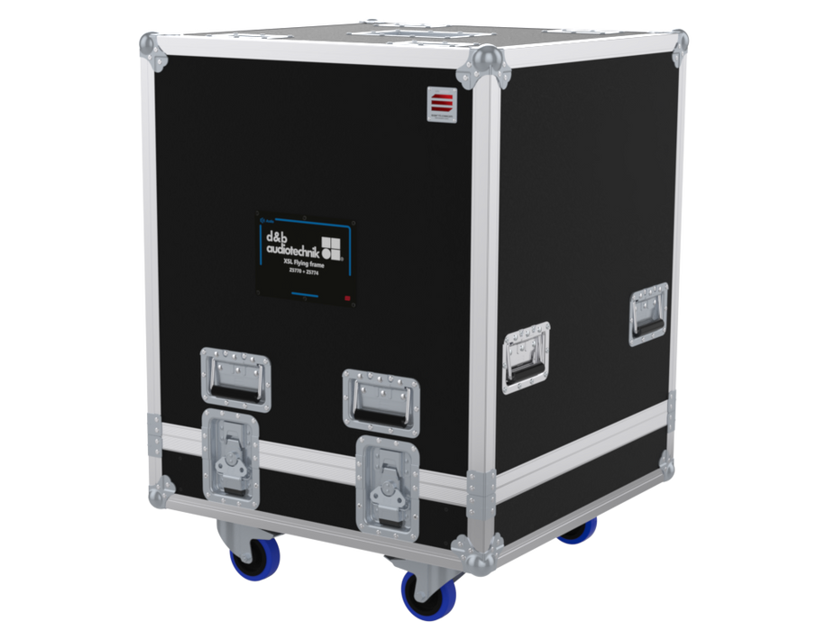 Santosom Rigging Flight case, 2x D&B XSL Flying frame