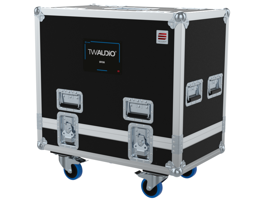 Santosom Rigging Flight Case PRO, 2x TW Audio SFV 36