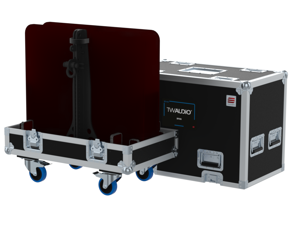 Santosom Rigging Flight Case PRO, 2x TW Audio SFV 36