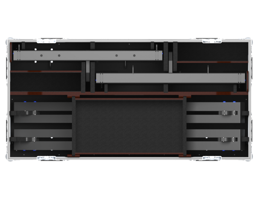 Santosom Rigging Flight case PRO, 2x Frame+ 2x Extended Beam Adamson S10 Seri