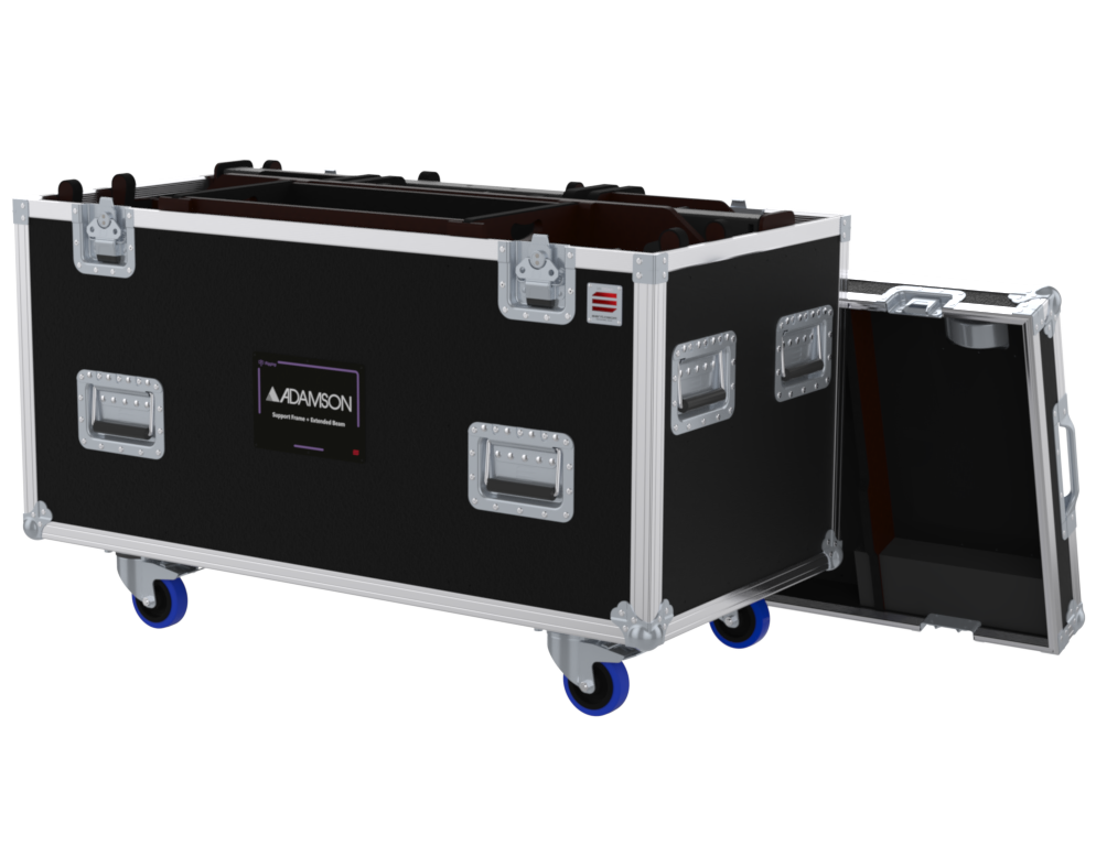 Santosom Rigging Flight case PRO, 2x Frame+ 2x Extended Beam Adamson S10 Seri