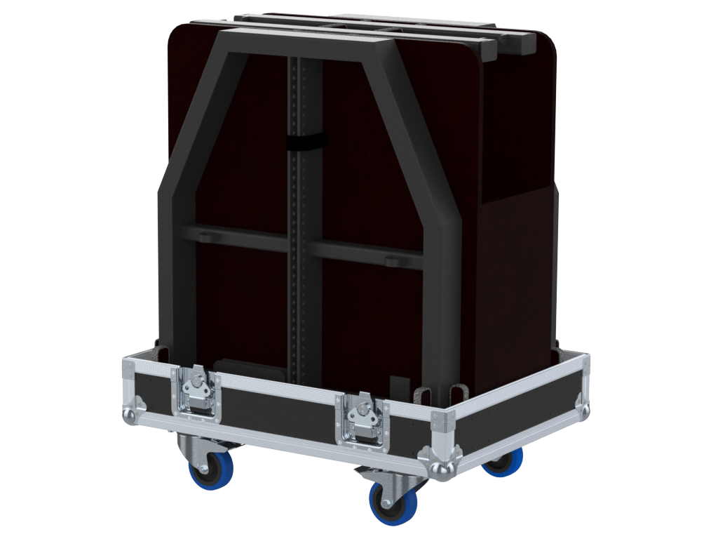 Santosom Rigging Flight case PRO, 2x D&B V-series Flying frame + Z5461