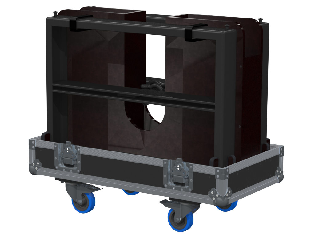 Santosom Rigging Flight Case PRO, 2x TW Audio TWA-RF600-0001
